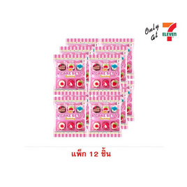 โอเค กัมมี่เค้กเซ็ตกลิ่นผลไม้รวม 18 กรัม (แพ็ก 12 ชิ้น) - โอเค