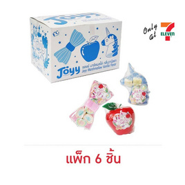 จอยย์ มาร์ชแมลโลแฟนตาซีวานิลลา คละแบบ 18 กรัม (แพ็ก 6 ชิ้น) - จอยย์, จอยย์