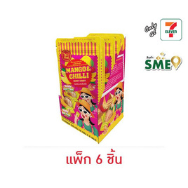 ไท้ไทย ลูกอมมะม่วงสอดไส้พริกเกลือ 18 กรัม (แพ็ก 6 ชิ้น) - ไท้ไทย, ช็อกโกแลต ลูกอม หมากฝรั่ง