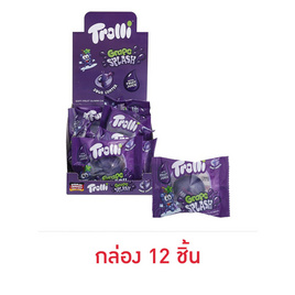 ทรอลลี่ เยลลี่เกรปสแปลช เดี่ยว 18.8 กรัม (กล่อง 12 ชิ้น) - ทรอลลี่, เยลลี่/มาร์ชแมลโลว์