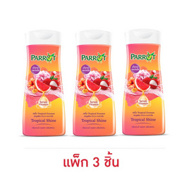 แพรอท ครีมอาบน้ำ ทรอปิคอล ไชน์ 190 มล. (แพ็ก 3 ชิ้น) - Parrot, Parrot