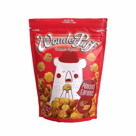 วันเดอร์พัฟฟ์ ข้าวโพดอบกรอบเคลือบคาราเมลผสมอัลมอนด์ 198 กรัม - Wonder Puff, ซูเปอร์มาร์เก็ต