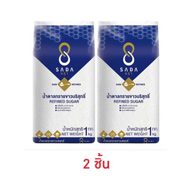 ษฎา น้ำตาลทรายขาวบริสุทธิ์ 1 กิโลกรัม - ษฎา, น้ำตาลทราย/น้ำตาลทรายแดง