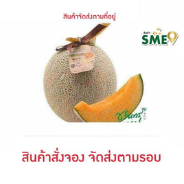 ไร่ชรินทร์พรรณ เมล่อนฮอกไกโด เกรดพรีเมี่ยม 1 ลูก - ไร่ชรินทร์พรรณ, ผักและผลไม้