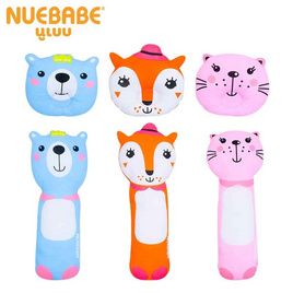 นูเบบ เซตหมอน+หมอนข้างแฟนซี คละสี (1 ชุด) - Nuebabe, Bedding Time รวมที่นอนของหนูๆ