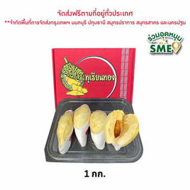 ทุเรียนหมอนทองแกะเนื้อ 1 กก. ทุเรียนทองถนนจันท์ - ทุเรียนทองถนนจันทร์, ผักและผลไม้