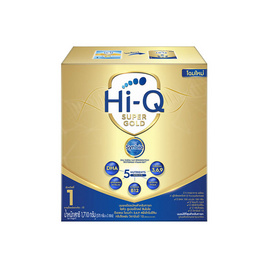 นมผงไฮคิว ซูเปอร์โกลด์ ซินไบโอโพรเทก สูตร1_1,710 กรัม - Hi-Q, นมผง/อาหารเสริมเด็กวัยแรกเกิด-6เดือน