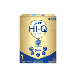 นมผงไฮคิว ซูเปอร์โกลด์ ซินไบโอโพรเทก สูตร 1 250 กรัม - Hi-Q, นมผง/อาหารเสริมเด็กวัยแรกเกิด-6เดือน