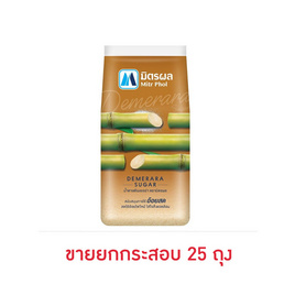 มิตรผล น้ำตาลดีเมอเรร่า 1 กิโลกรัม (ยกกระสอบ 25 ชิ้น) - มิตรผล, น้ำตาลทราย/น้ำตาลทรายแดง