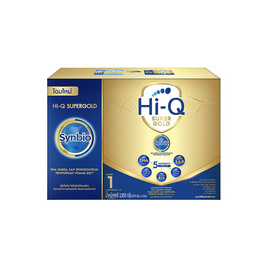 นมผงไฮคิว ซูเปอร์โกลด์ ซินไบโอโพรเทก สูตร1_2,850 กรัม - Hi-Q, นมผง/อาหารเสริมเด็กวัยแรกเกิด-6เดือน