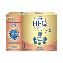 นมผงไฮคิว ซุปเปอร์โกลด์ พลัสซี-ซินไบโพรเทก สูตร 1 3,000 กรัม - Hi-Q, นมผง/อาหารเสริมเด็กวัยแรกเกิด-6เดือน