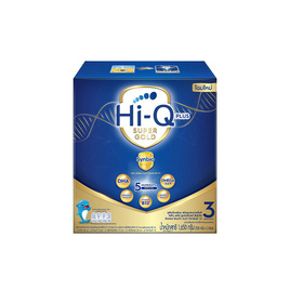 นมผงไฮคิว 1พลัส ซูเปอร์โกลด์ ซินไบโอโพรเทก สูตร3 รสจืด 1,650 กรัม - Hi-Q, นมผงเด็กเล็ก