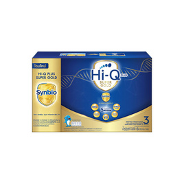 นมผงไฮคิว 1พลัส ซูเปอร์โกลด์ ซินไบโอโพรเทก สูตร 3 รสจืด 3,850 กรัม - Hi-Q, นมผงสำหรับเด็กอายุ 1-3 ปี