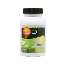 สาหร่ายเกลียวทอง ชนิดเม็ด (ตรา จีดี 1 แม็กซ์ไลฟ์) บรรจุ 60 แคปซูล - Maxxlife, สินค้าใหม่