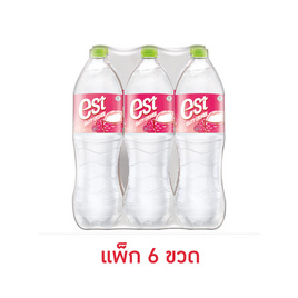 เอสซอลตี้ลิ้นจี่ 1.6 ลิตร (แพ็ก 6 ขวด) - Est, Est All Flavor (2)