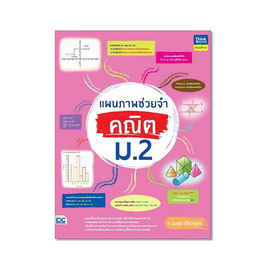 หนังสือ แผนภาพช่วยจำ คณิต ม.2 - IDC Premier, วิทยาศาสตร์/คณิตศาสตร์