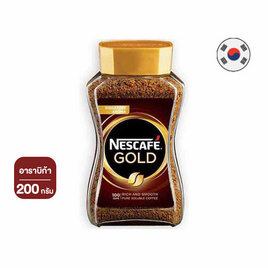 เนสกาแฟโกลด์ กาแฟสำเร็จรูป 200 กรัม ขวดแก้ว - Nescafe, กาแฟ