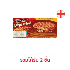 แมคไวตี้ส์ไดเจสทีฟ มิลค์ช็อกโกแลต 200 กรัม - McVitie's, บิสกิต