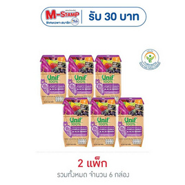 ยูนิฟ แครอทม่วงและอาซาอีผสมน้ำผักผลไม้ 200 มล. (แพ็ก 3) - Unif, Unif 100%