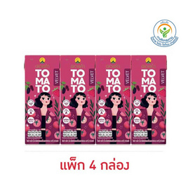 ดอยคำ โทเมโท เวลเว็ต 200 มล. (แพ็ก 4 กล่อง) - ดอยคำ, ซูเปอร์มาร์เก็ต