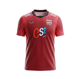 เสื้อวอลเลย์บอลทีมชาติชายแขนสั้น แดง 2026 - Grand Sport, Grand Sport