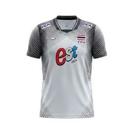 เสื้อวอลเลย์บอลทีมชาติชายแขนสั้น ขาว 2026 - Grand Sport, Lifestyle & Fashion