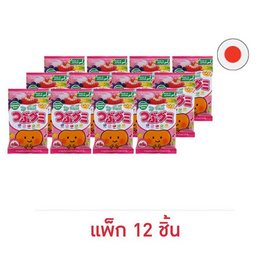 คาซูไก จุบุกัมมี่ฟรุตส์ 20 กรัม (แพ็ก 12 ชิ้น) - คาซูไก, เยลลี่/มาร์ชแมลโลว์