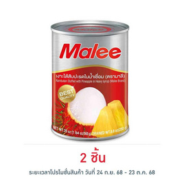 มาลี เงาะไส้สับปะรดในน้ำเชื่อม 20 ออนซ์ (565 กรัม) - มาลี, ผลไม้กระป๋อง