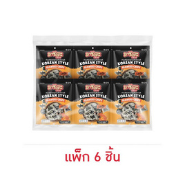 มาชิตะ ข้าวเกรียบสาหร่ายสไตล์เกาหลีรสกุ้ง 20 กรัม (แพ็ก 6 ชิ้น) - มาชิตะ, สาหร่าย