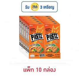 กูลิโกะเพรทซ์ รสต้มยำกุ้ง 21 กรัม (แพ็ก 10 กล่อง) - Glico, เวเฟอร์/เค้ก/พาย