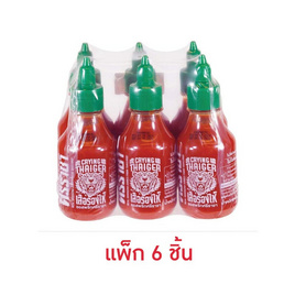 เสือร้องไห้ ซอสพริกศรีราชา 220 กรัม (แพ็ก 6 ชิ้น) - เสือร้องไห้, เสือร้องไห้