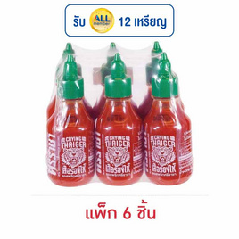 เสือร้องไห้ ซอสพริกศรีราชา 220 กรัม (แพ็ก 6 ชิ้น) - เสือร้องไห้, ซอสมะเขือเทศแท้เข้มข้น/ซอสพริก