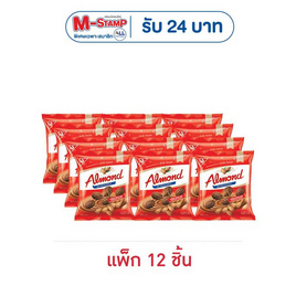 ยูไนเต็ด ช็อกโกแลตอัลมอนด์ 22 กรัม (แพ็ก 12 ถุง) - ยูไนเต็ด, กินดื่มคู่บ้าน
