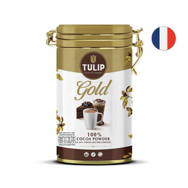 ทิวลิปโกลด์ เครื่องดื่มโกโก้ชนิดไขมันโกโก้ 22-24% 380 กรัม - ทิวลิป, ผงชงดื่มเพื่อสุขภาพ