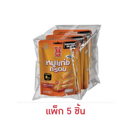 เจ้าสัว หมูแท่งกรอบรสออริจินัล 22 กรัม (แพ็ก 5 ชิ้น) - เจ้าสัว, ขนมขบเคี้ยว และช็อคโกแลต