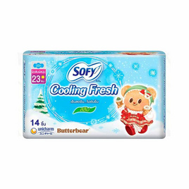 โซฟี คูลลิ่งเฟรชสลิมมีปีก 23ซม. (ห่อละ 14 ชิ้น) - Sofy, สำหรับผู้หญิง
