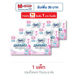 โซฟี ผ้าอนามัยแบบถนอมผิวสำหรับกลางวัน23ซม. (ห่อละ 8 ชิ้น) - Sofy, ผ้าอนามัยและแผ่นอนามัย Sofy รุ่นคูลลิ่ง ราคาพิเศษ