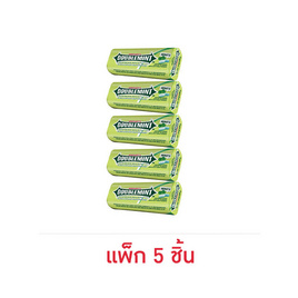 ริกลี่ย์ ดับเบิ้ลมินต์ เม็ดอมชูการ์ฟรีกลิ่นเปปเปอร์มินต์ 23.8 กรัม (แพ็ก 5 ชิ้น) - ริกลี่ย์, ริกลี่ย์