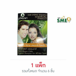 ภูมิพฤกษา แชมพูเปลี่ยนสีผม(น้ำตาลดำ) 24 มล. - ภูมิพฤกษา, ภูมิพฤกษา