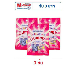 ไบโอฟาร์ม กัมมี่มัลติวิตามินกลิ่นมิกซ์เบอร์รี่ 24 กรัม - Biopharm, เยลลี่/มาร์ชแมลโลว์