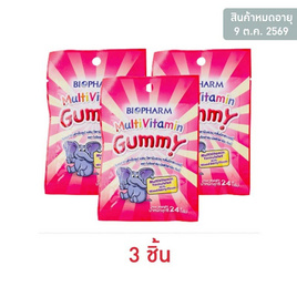 ไบโอฟาร์ม กัมมี่มัลติวิตามินกลิ่นมิกซ์เบอร์รี่ 24 กรัม - Biopharm, เยลลี่/มาร์ชแมลโลว์