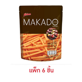 มากาโดะสติ๊ก มันฝรั่งแท่งรสบาร์บีคิว 24 กรัม (แพ็ก 6 ชิ้น) - มากาโดะ, มันฝรั่ง