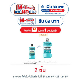 ลิสเตอรีน น้ำยาบ้วนปากคูลมิ้นท์ 250 มล. - Listerine, โปรโมชั่น ความงามและสุขภาพ