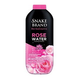 ตรางู แป้งเย็น เฮอร์บาซูติค โรส วอเตอร์ 250 กรัม - Snake Brand, แป้งฝุ่น