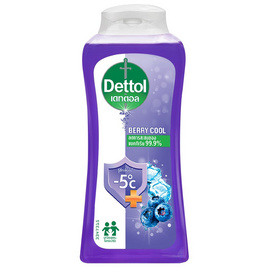 เดทตอล เจลอาบน้ำ เบอร์รี่ คูล 250 กรัม - Dettol, ทำความสะอาดผิวกาย