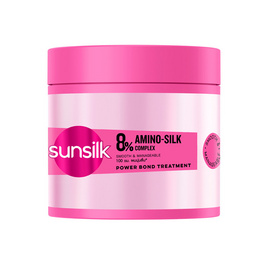 ซันซิล ทรีทเม้นท์ สมูท & เมเนจเจเบิ้ล พาวเวอร์ บอนด์ (สีชมพู) 250 มล. - Sunsilk