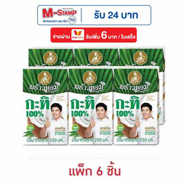 พร้าวหอม กะทิ 250 มล. (แพ็ก 6 ชิ้น) - พร้าวหอม, เครื่องปรุงรส