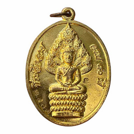 เหรียญนาคปรกไตรมาส ปรกยิ้ม เนื้อทองสวิส หลวงพ่อสิน วัดละหารใหญ่ ปี 2551 - วัดละหารใหญ่ จ.ระยอง, หนังสือ เครื่องเขียน