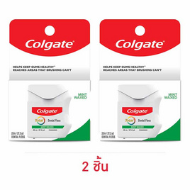 คอลเกต ไหมขัดฟัน โททอล รสมิ้นต์ รุ่น 25 หลา - Colgate, อุปกรณ์ดูแลช่องปาก