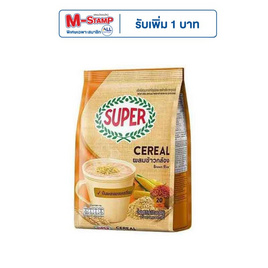 ซุปเปอร์ซีเรียลผสมข้าวกล้อง 25 กรัม แพ็ก 20 ซอง - ซุปเปอร์กาแฟ, ซุปเปอร์กาแฟ